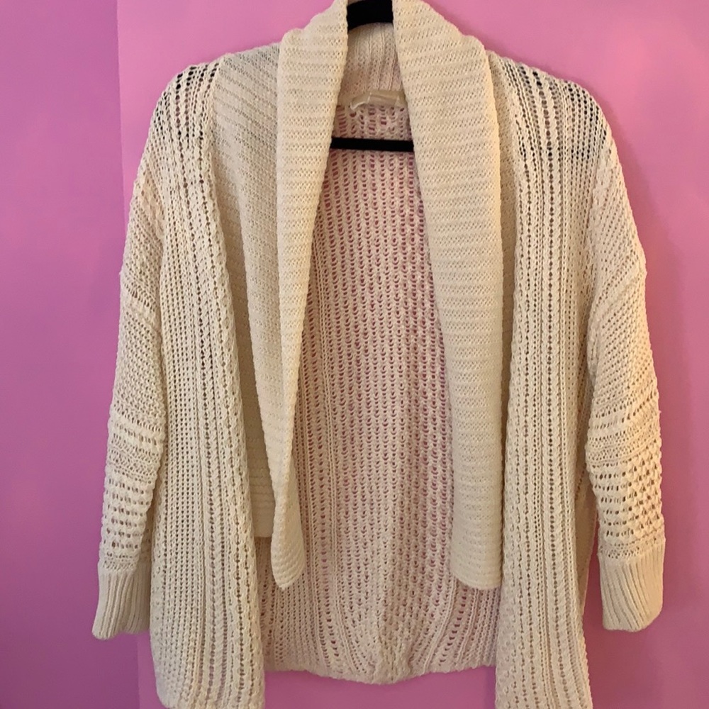 Michael Kors women's medium cream knit sweater in amazing condition